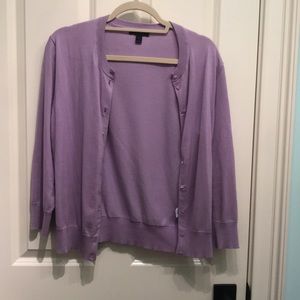 Lilac cardigan